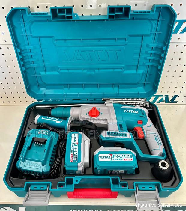 Total Cordless Rotary Hammer 20v 4.0ah - thumbnail 3