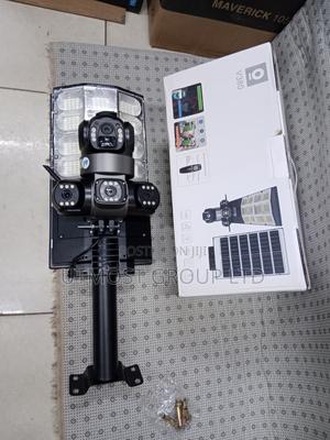 6mp Triple Lens Solar Streetlight With 4g Camera - thumbnail 2
