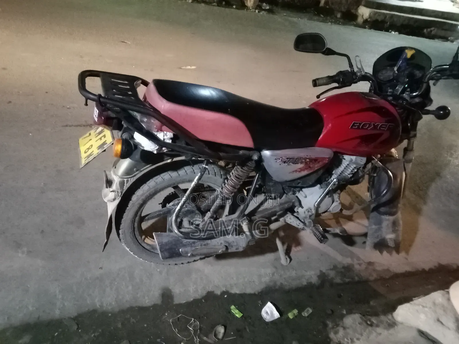 Bajaj Boxer 125 2019 Red