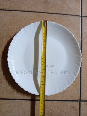 Glass Dinner Plates 6pc