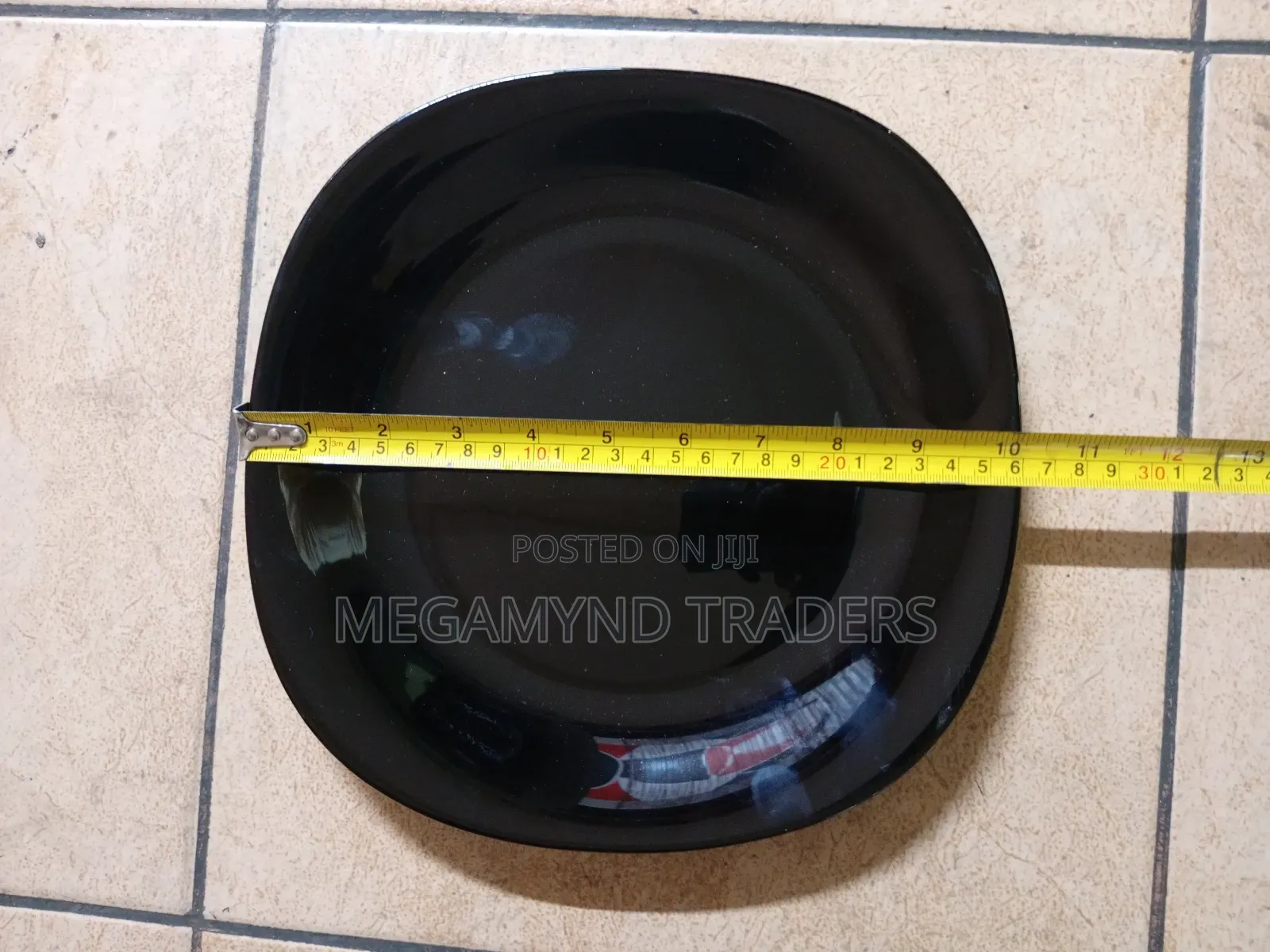 Glass Dinner Plates 6pc