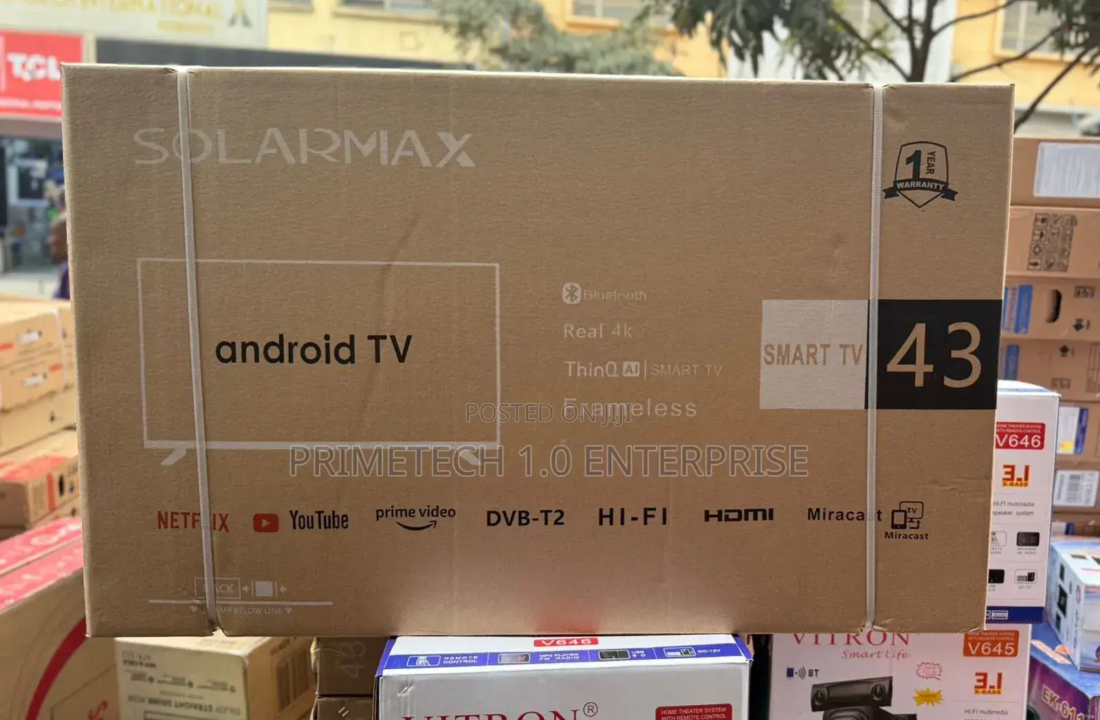 Solar Max 43' Smart Android TV