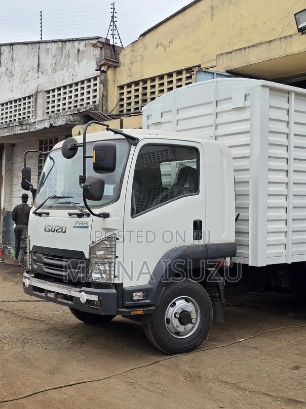 Zero Mileage Isuzu Frr90 With Cover/Open Truck 2025 White - thumbnail 2