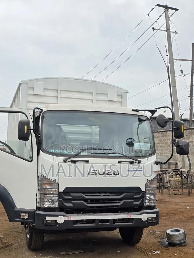 Zero Mileage Isuzu Frr90 With Cover/Open Truck 2025 White - thumbnail 5
