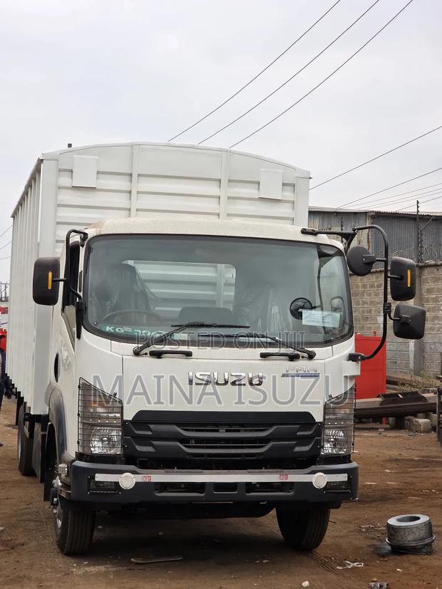 Zero Mileage Isuzu Frr90 With Cover/Open Truck 2025 White - thumbnail 7