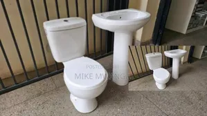 Modern Close Couple Toilet Seat