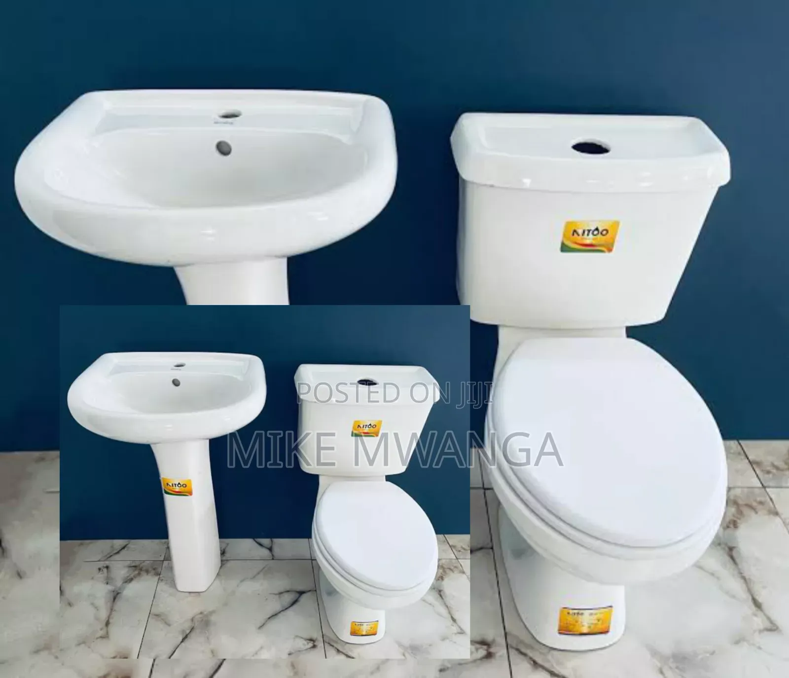 Hygienic Close Couple Toilet Seat