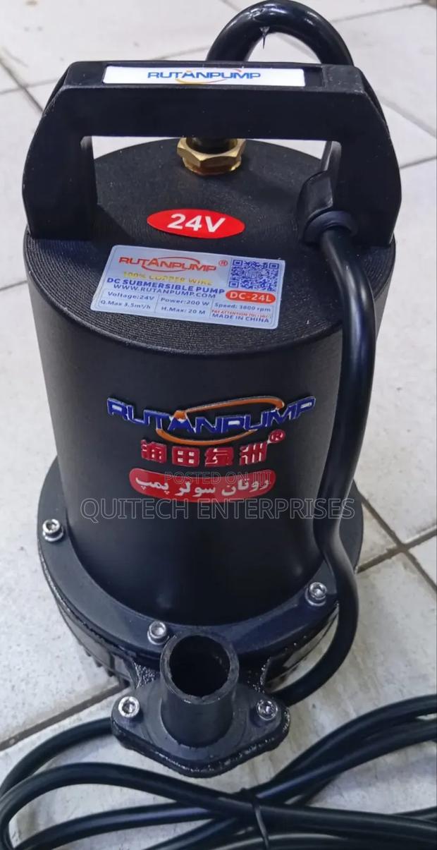 24v Submersible Solar Pump/ Rutan Solar Water Pump 24v