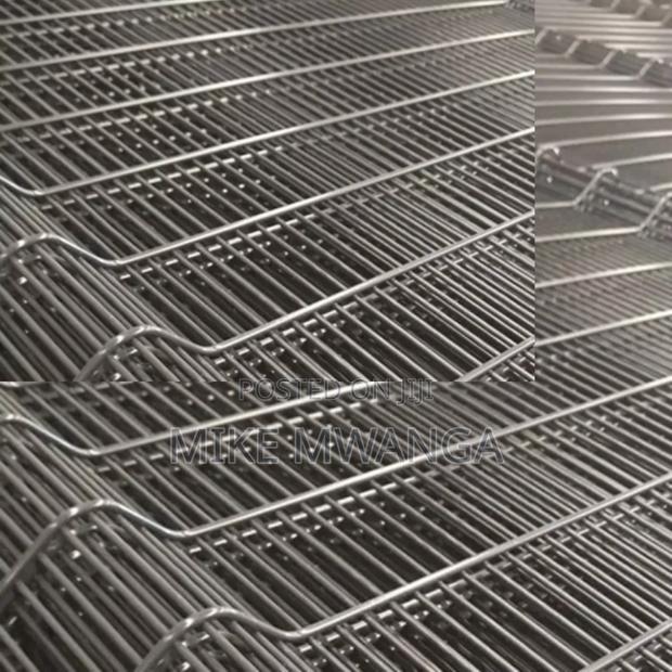 Heavy Duty Galvanized, Clear Anti Climb Fence