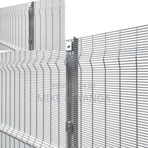 Clear Galvanized Anti Climb Fence - main view