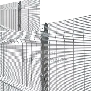Clear Galvanized Anti Climb Fence 
