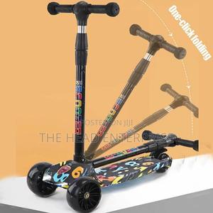 Foldable/Adjustable Handle Kids Scooter - thumbnail 2
