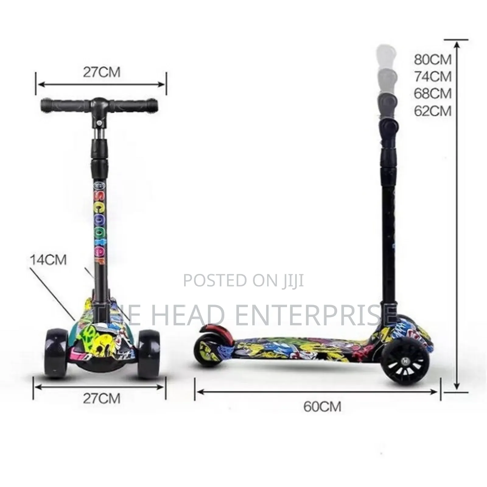 Affordable Sizeable Kids Scooter Upto 12yrs