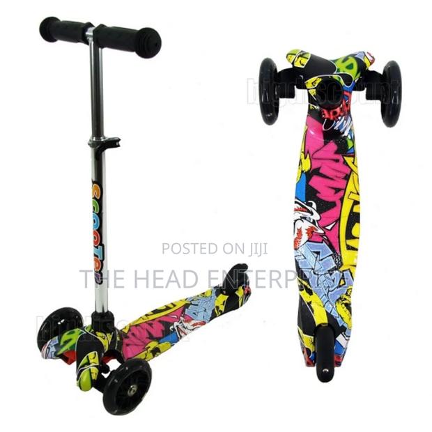 Brandnew Scooter for Kids Upto 7yrs With Removable Handle/Adjustable - main view