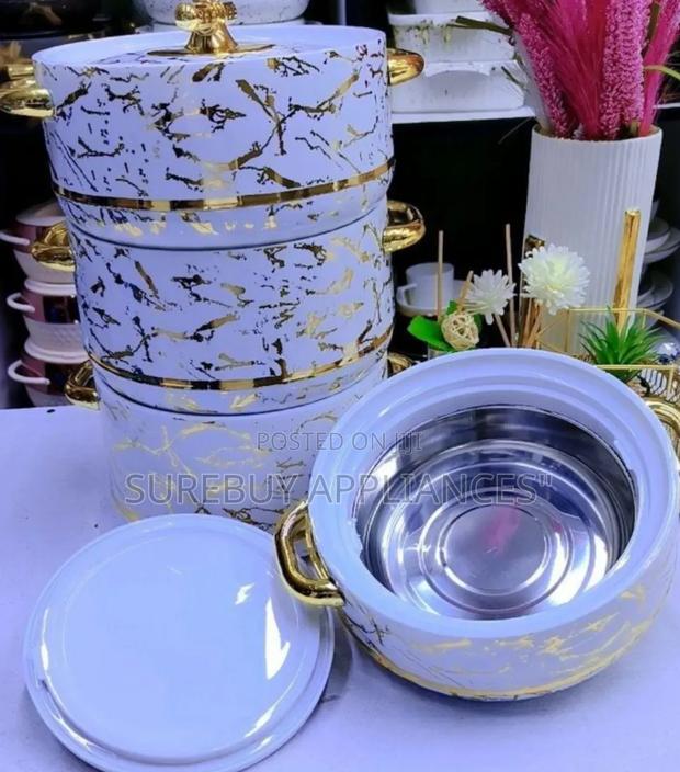High Qality Pinnacle 4 Pieces Insulated Hot Pot Set