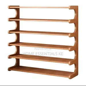 *6 Layer Bamboo Shoe Rack 83x23x80cm