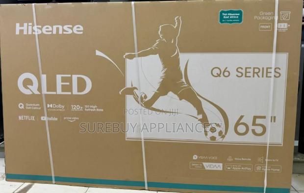 Hisense 65′′ 65q6n Qled Smart Vidaa Tv - main view
