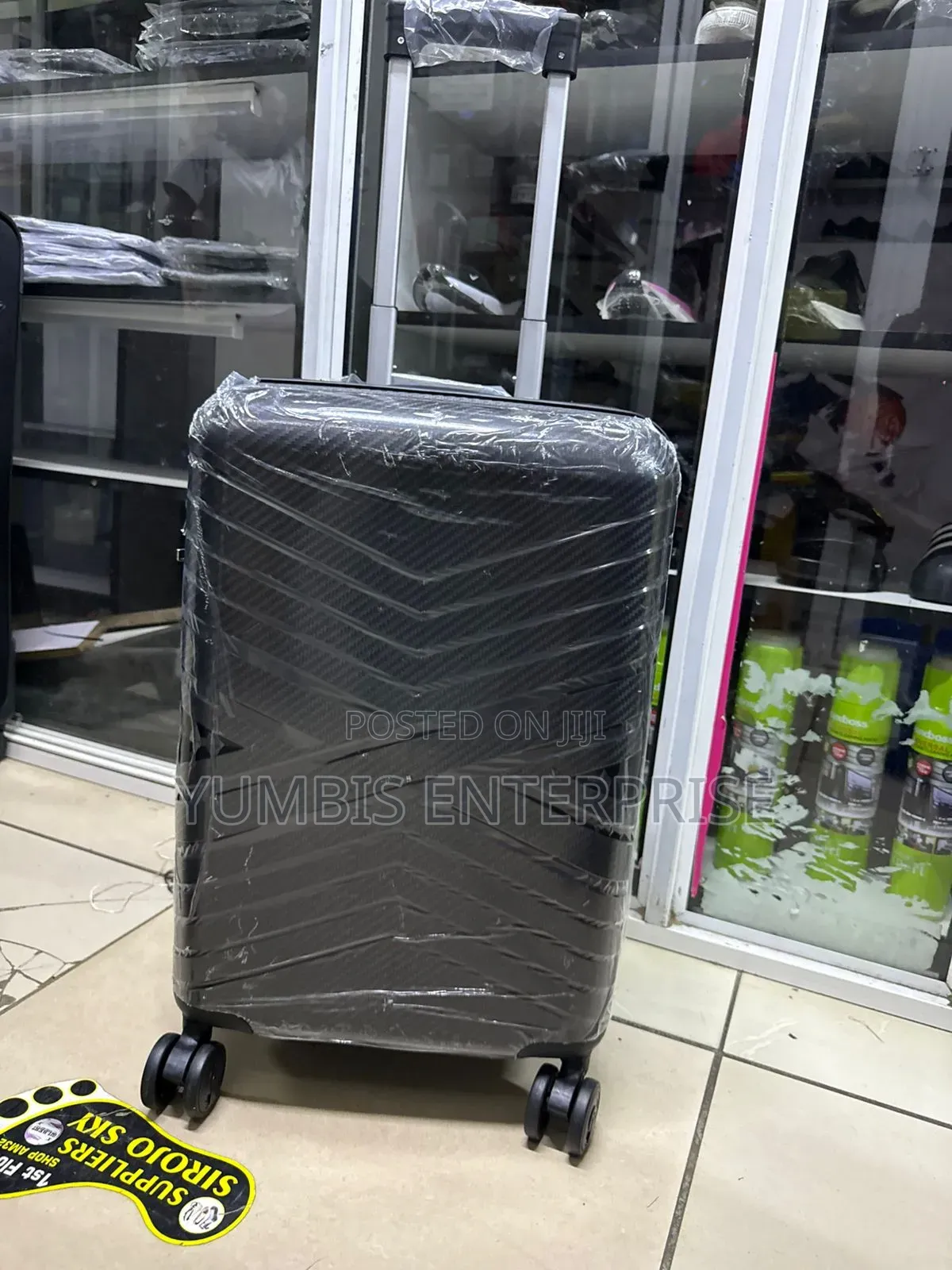 Small Size Black Small Suitcase 56cm Height