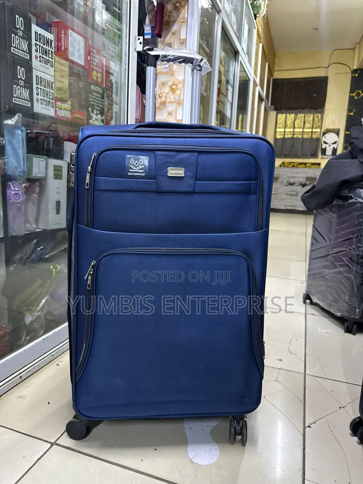 Large Waterproof Fabric Suitcase 1.Big