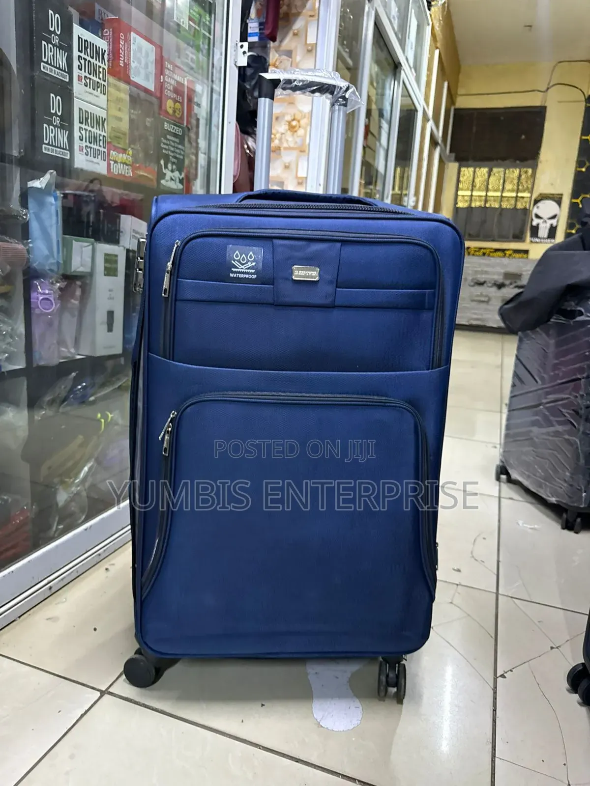 Large Waterproof Fabric Suitcase 1.Big