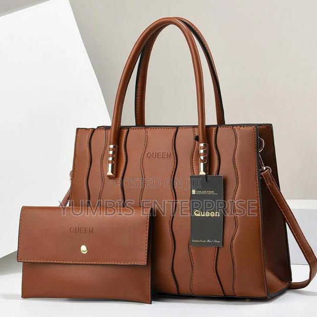 3 In 1 Leather Handbags Sets For Ladies Different Colors - thumbnail 2