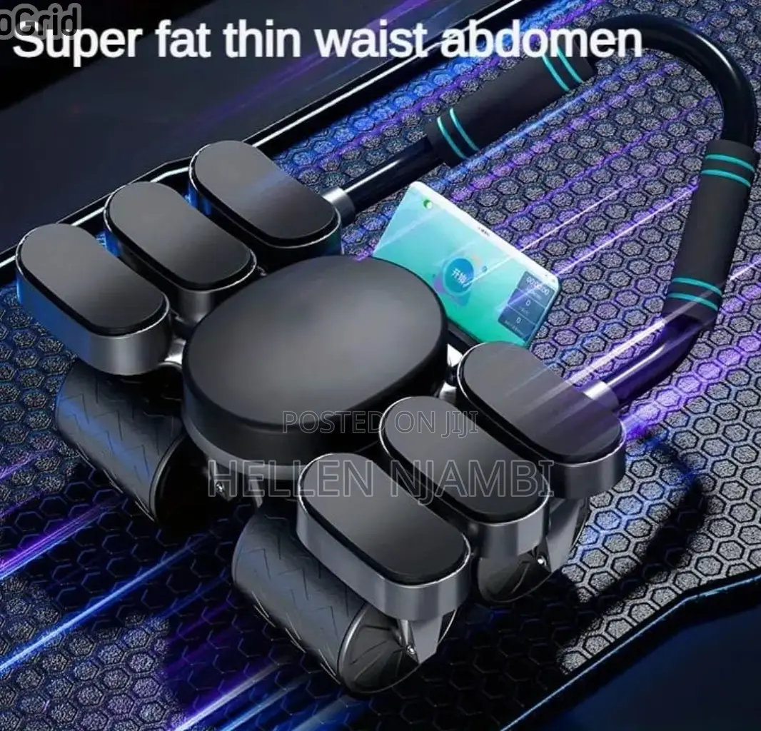 4-Wheel Abdominal Roller With Elbow Support