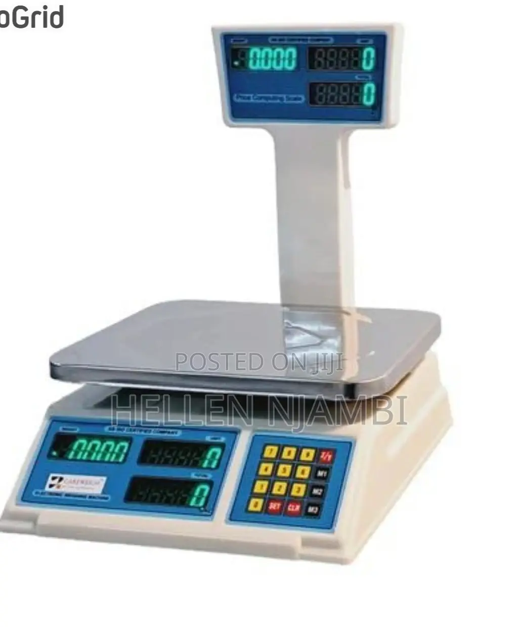 Acs 50kg Digital Electronic Price Computing Scale With Pole LCD