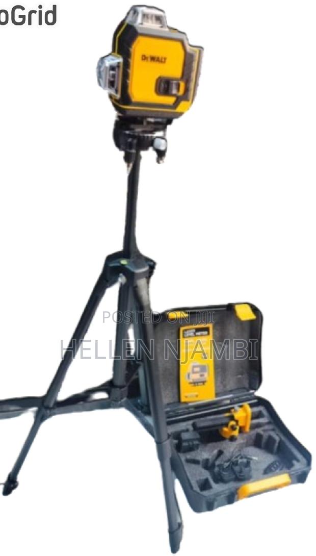 Dewalt Laser Level With Adjustable Tripod Stand - main view