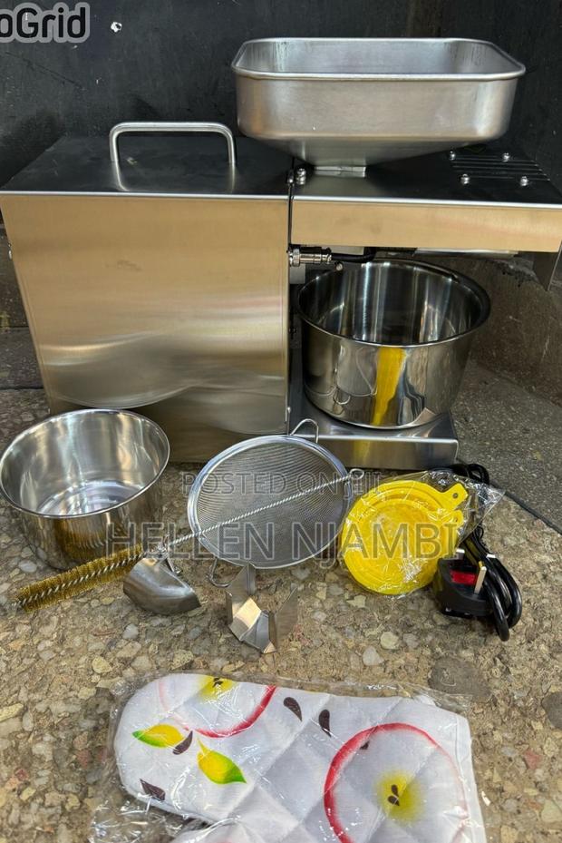 Electric Oil Pressing Machine - main view