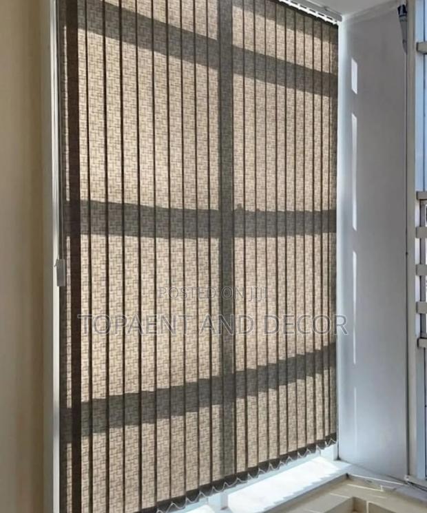 Designer Vertical Blinds Premium Look for Modern Office
