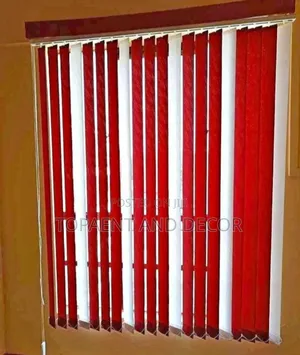 Washable Fabric Vertical Office Blinds and Easy Maintenance