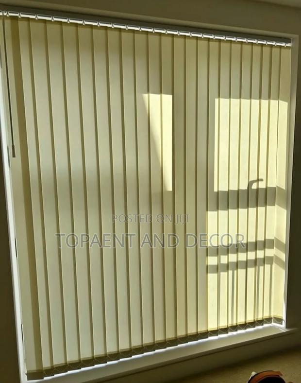 Custom Colour Vertical Office Blinds Match Your Interior Decor - main view