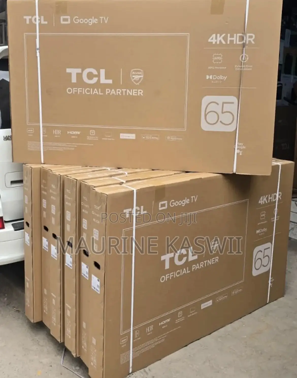 TCL 65” Smart Google Ultra Hd 65v6c(2025