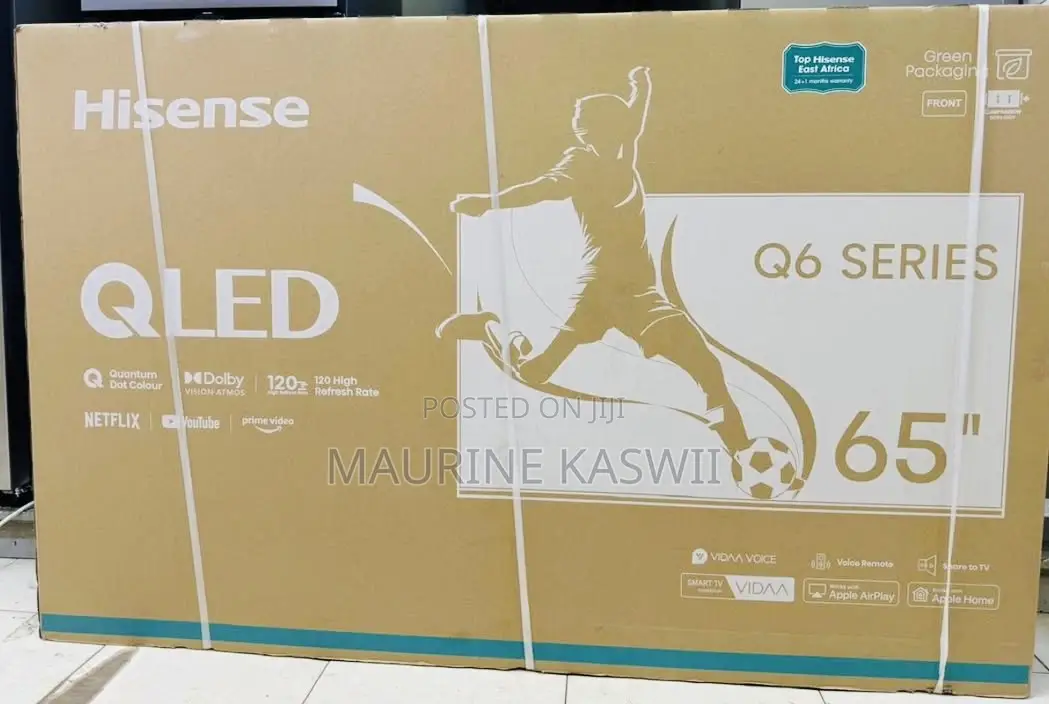 Hisense 65” Inch Qled Ultra Hd 65 Q6 With Free Guard