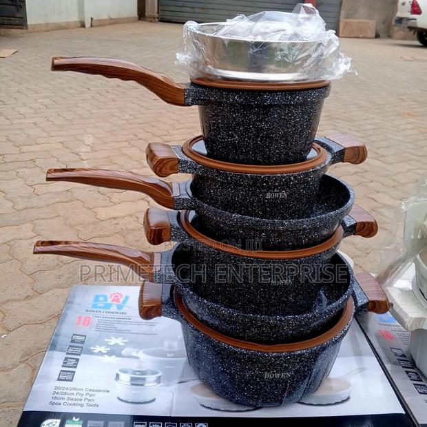 16pcs Bowen Cookware Set - main view