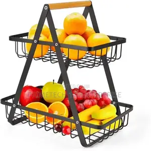 2 Layer Fruit Rack, 2 Tier Fruit Rack