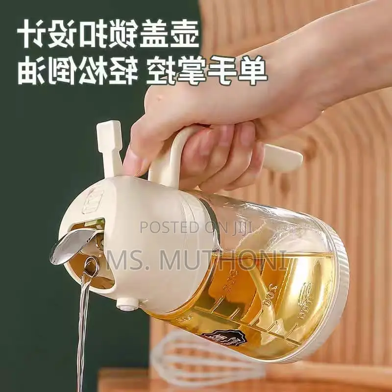 New Design 630ml Glass Oil Dispenser