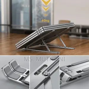 Aluminium (Metallic ) Adjustable Laptop Stand