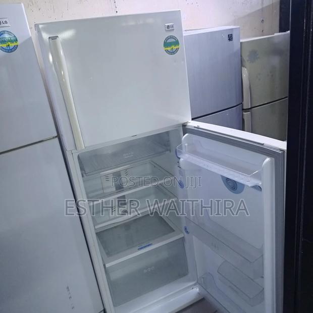 Well Maintained Lg Double Door Fridge - main view