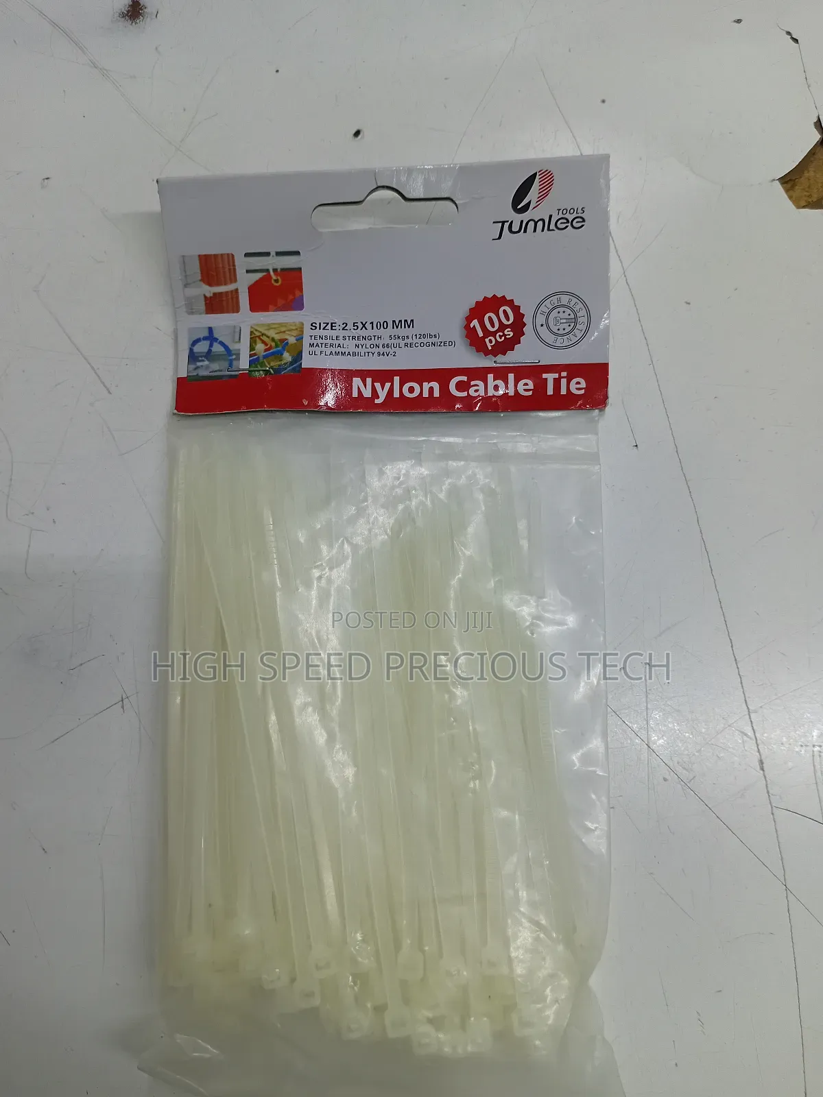 Cable Ties 2.5*100mm(4") White