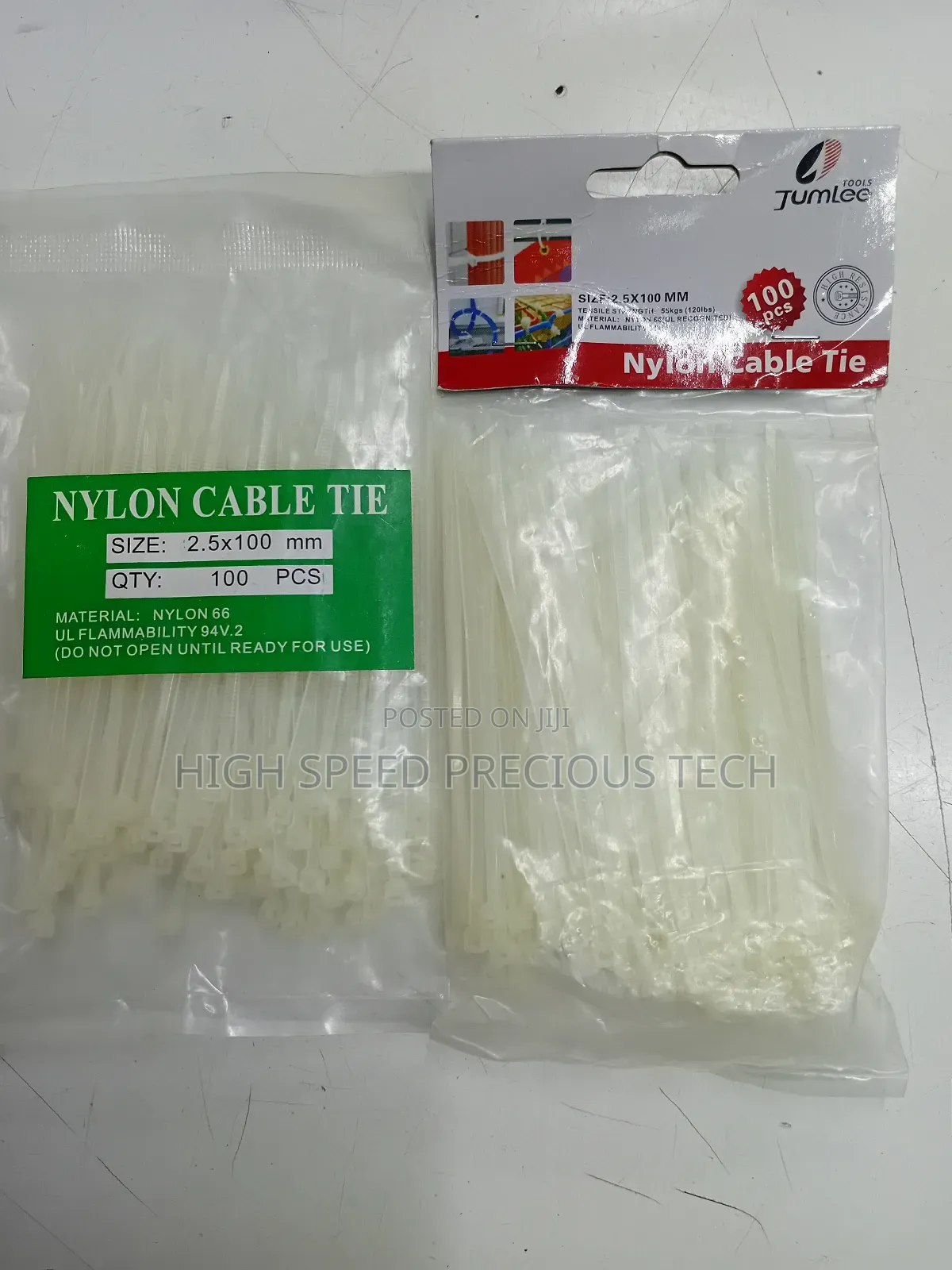 Cable Ties 2.5*100mm(4") White