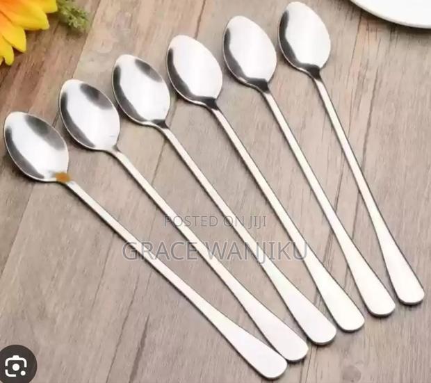 Boyuan Stainless Steel Long Tea Spoon - main view