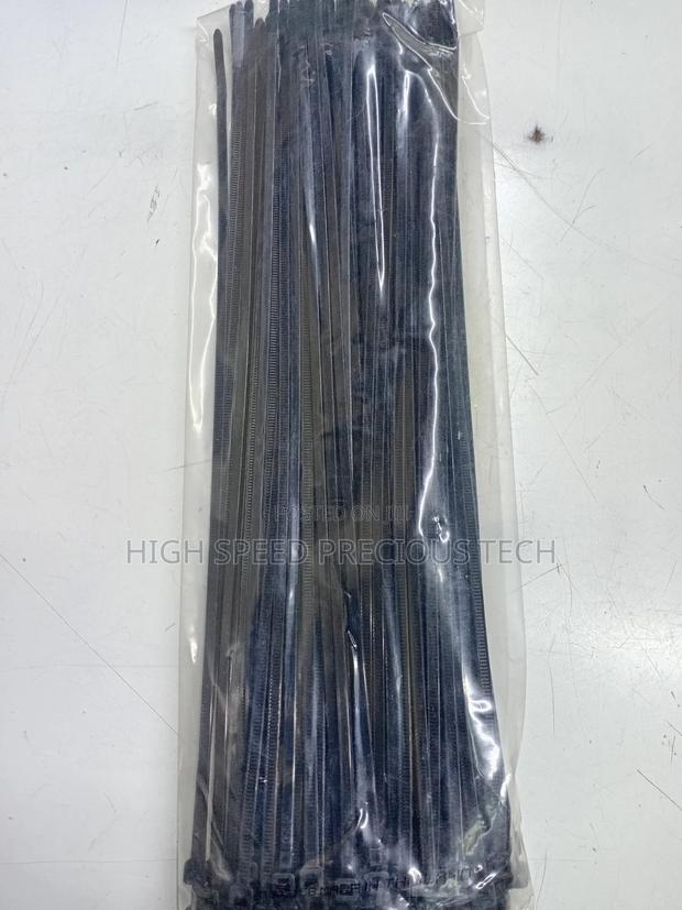 Cable Ties 3.6*300mm 12"(White & Black) - thumbnail 2