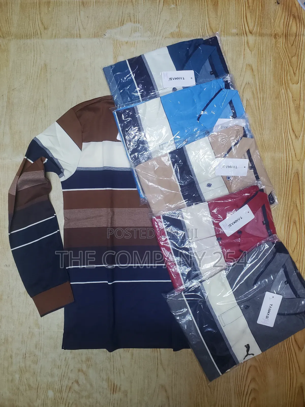 Quality Cotton Long-Sleeved Collar Checked Casual Shirts