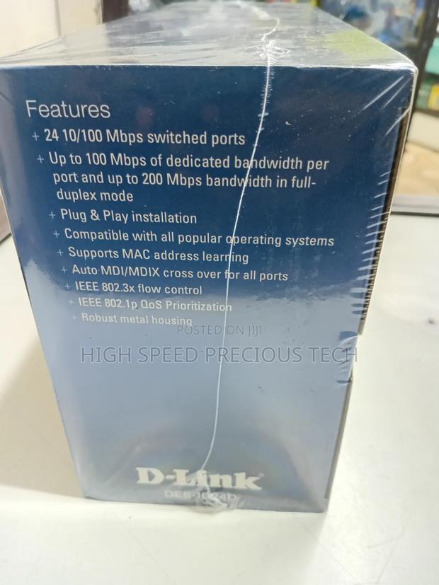 Dlink 24port Switch Rackmount 10/100mbps - thumbnail 4