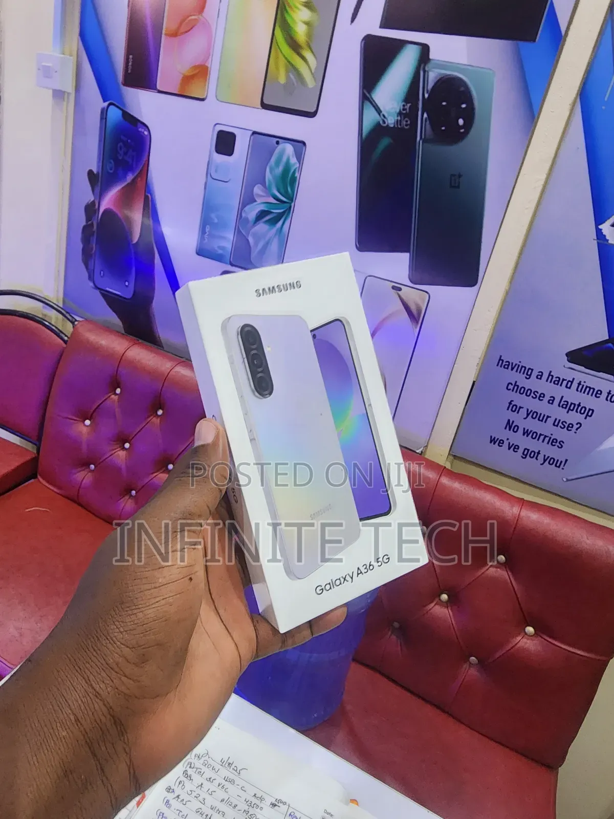 New Samsung Galaxy A36 256 GB Black