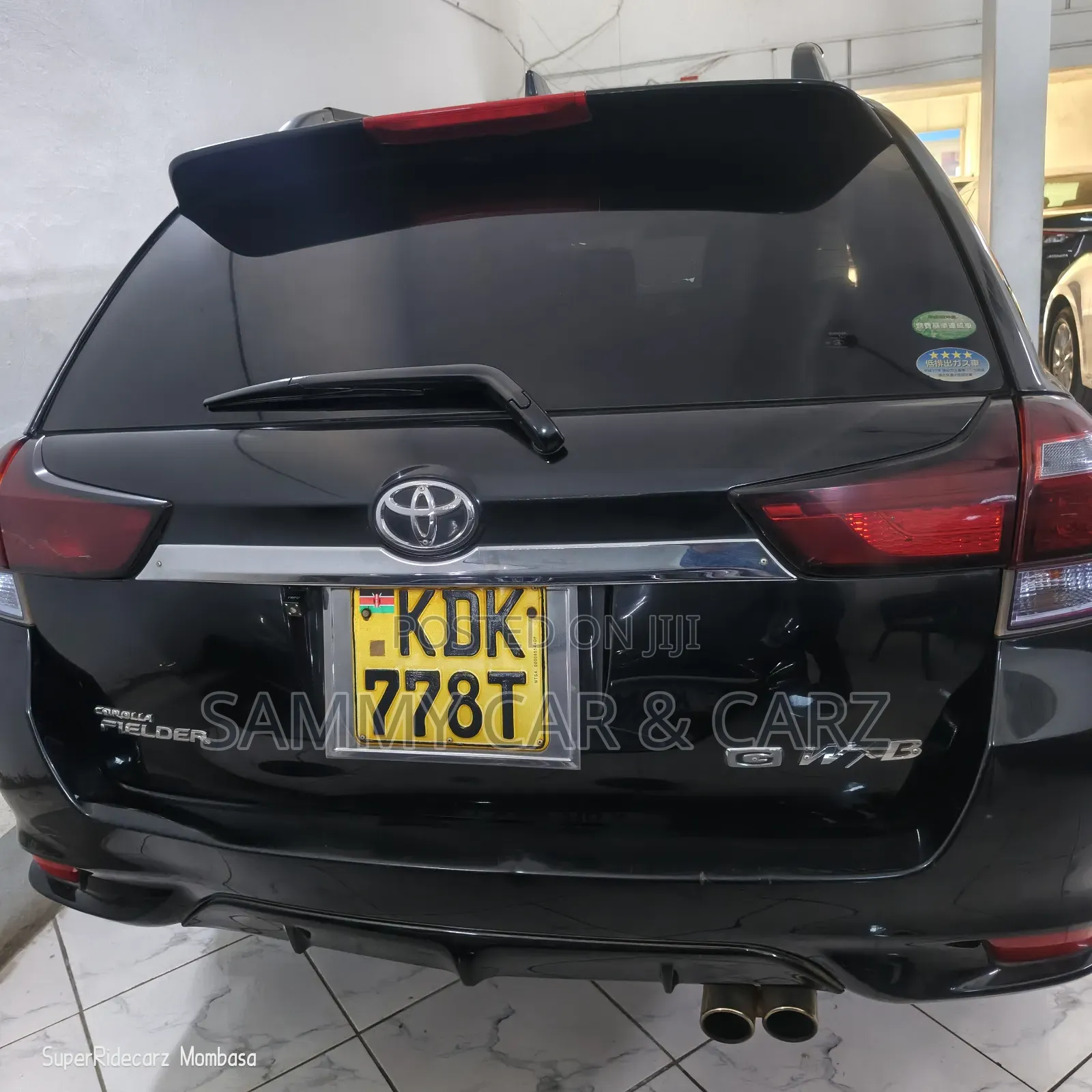 Toyota Corolla Fielder 2017 Black