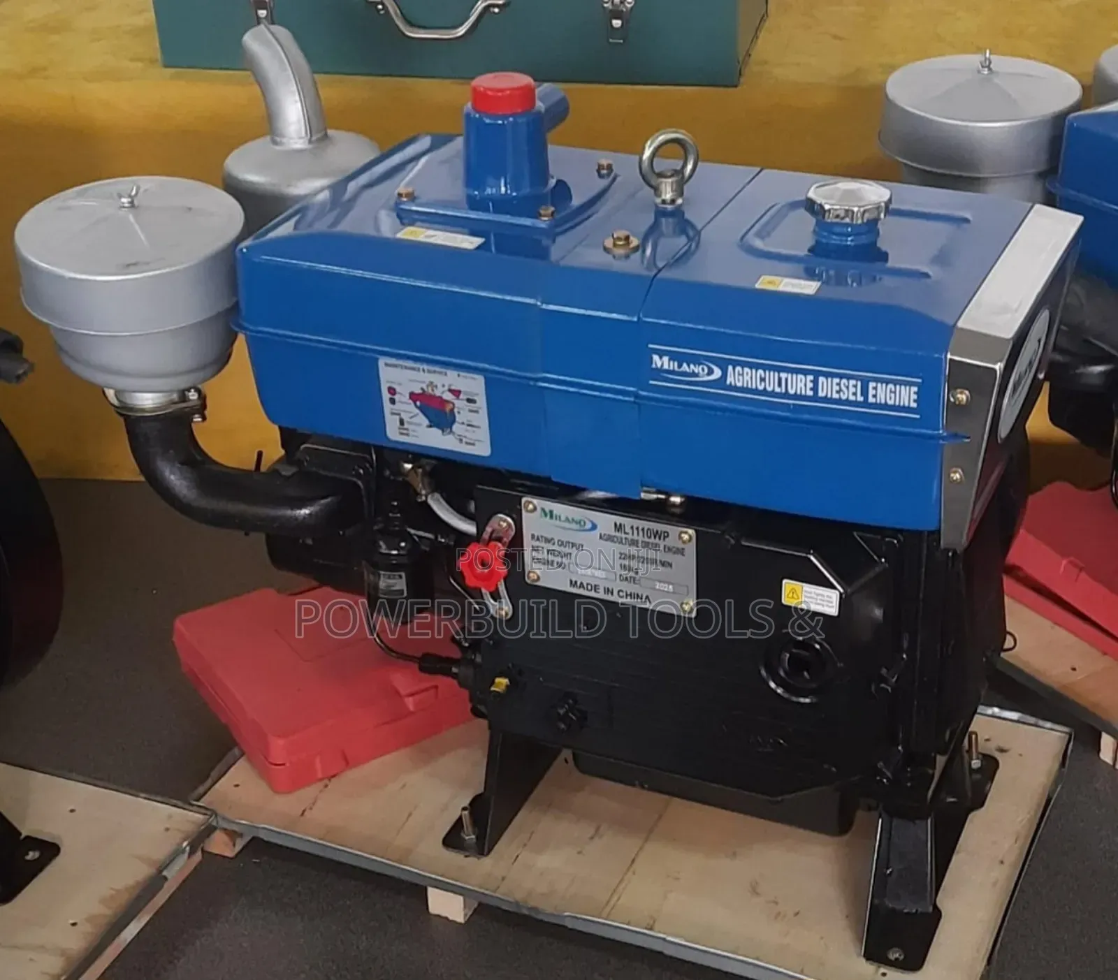 Milano 22hp Diesel Engine Water-cooled Ml1110wp 22hp
