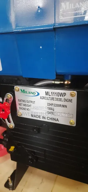 Milano 22hp Diesel Engine Water-cooled Ml1110wp 22hp