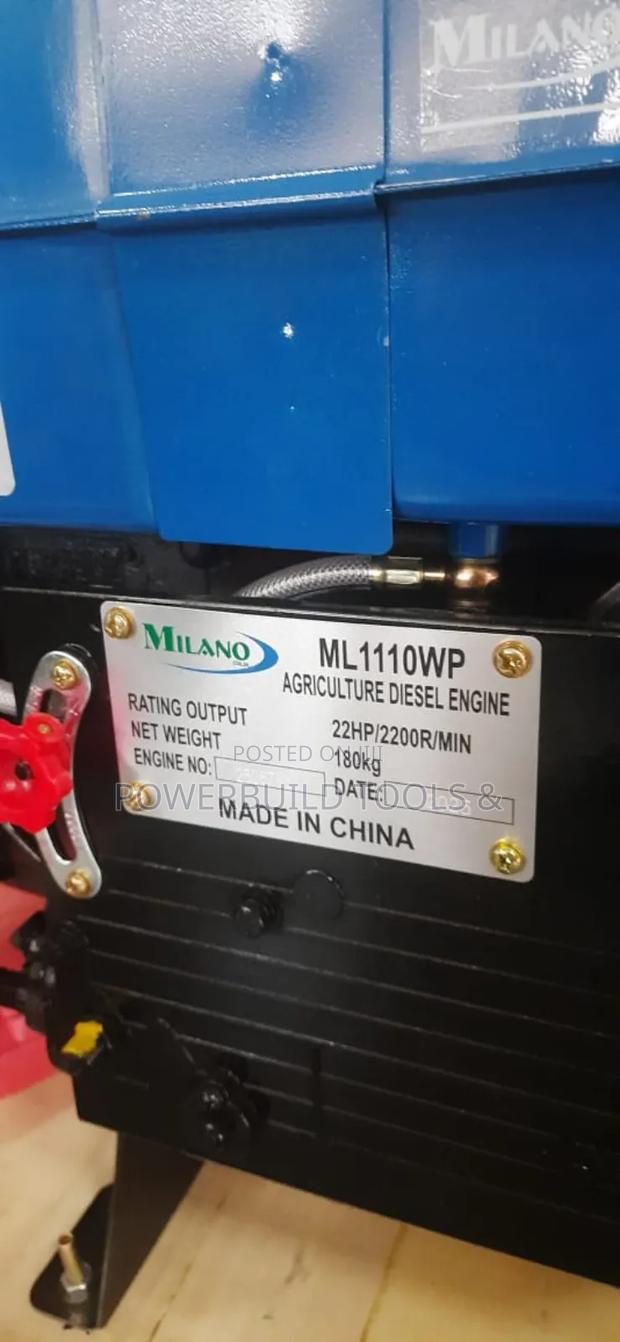 Milano 22hp Diesel Engine Water-cooled Ml1110wp 22hp - thumbnail 3